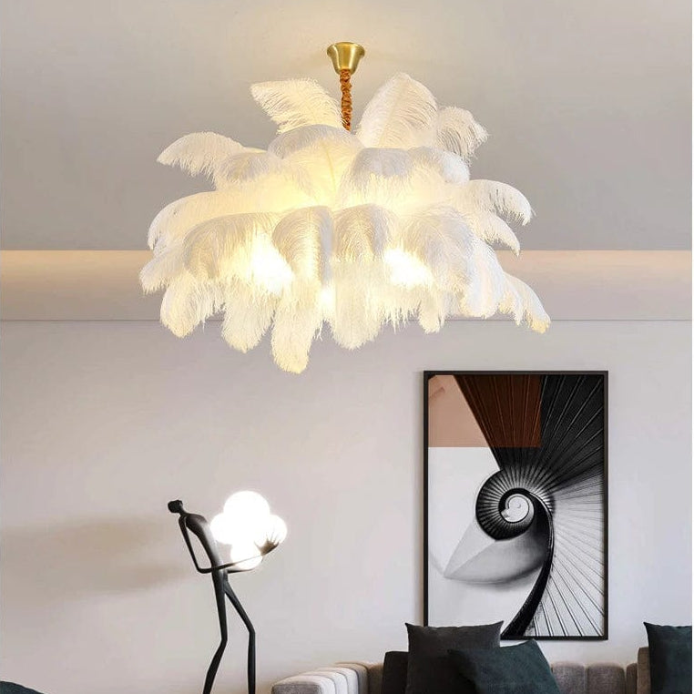 Jack Feather Chandelier 2