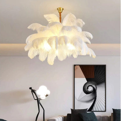 Jack Feather Chandelier 2