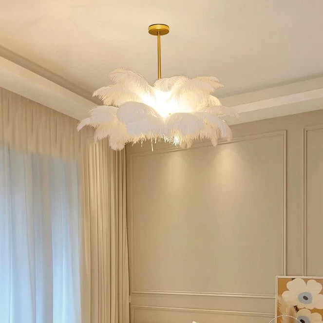 Jack Feather Chandelier 3
