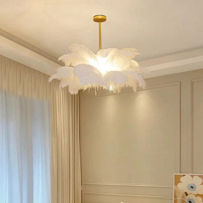 Jack Feather Chandelier 3
