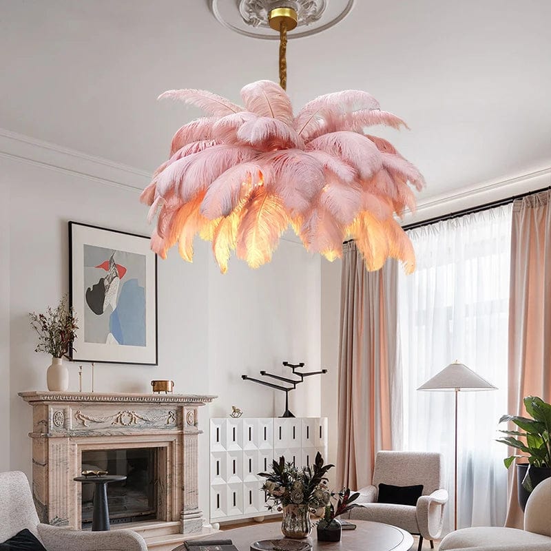 Jack Feather Chandelier 5