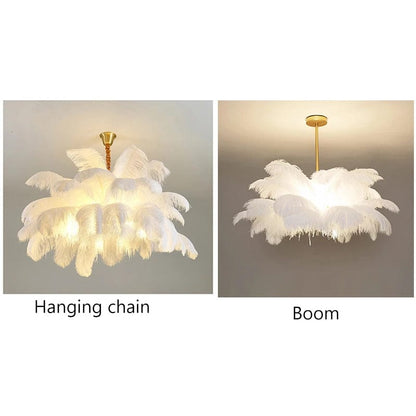 Jack Feather Chandelier 7