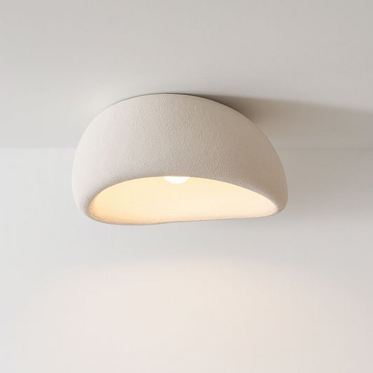Japandi Wabi Sabi Resin Ceiling Light 0