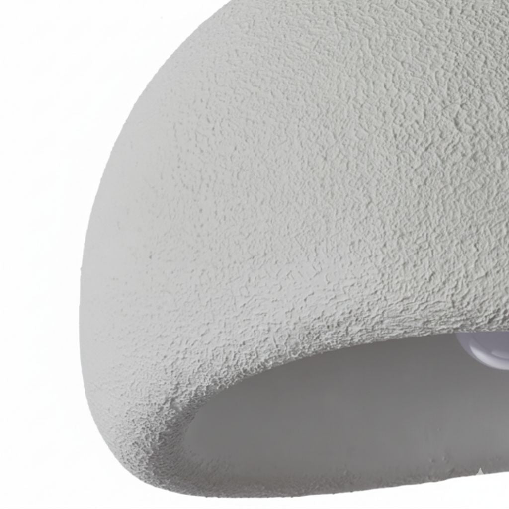 Japandi Wabi Sabi Resin Ceiling Light 2