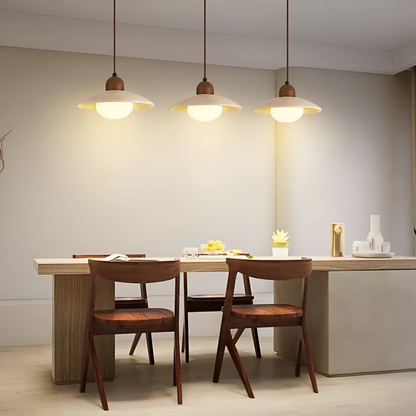 Japandi Wooden Pendant Light 4