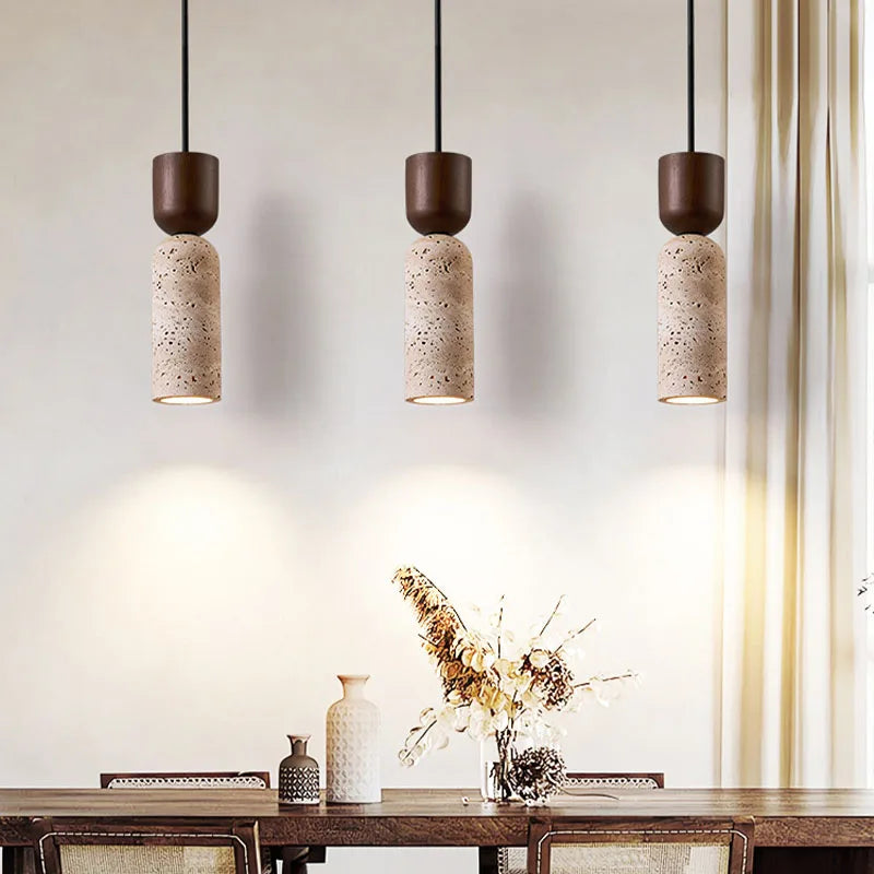Japanese wabi sabi french design pendant 3