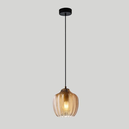 Jasper - Textured Glass Pendant Lights 0