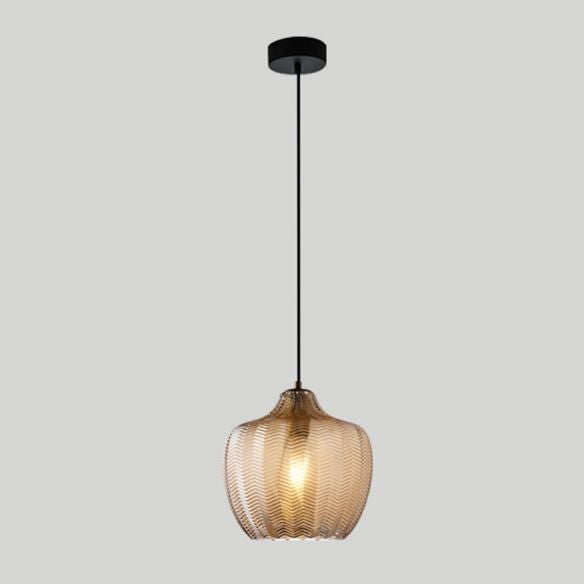 Jasper - Textured Glass Pendant Lights 13