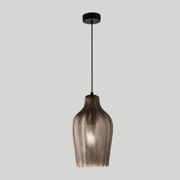 Jasper - Textured Glass Pendant Lights 9