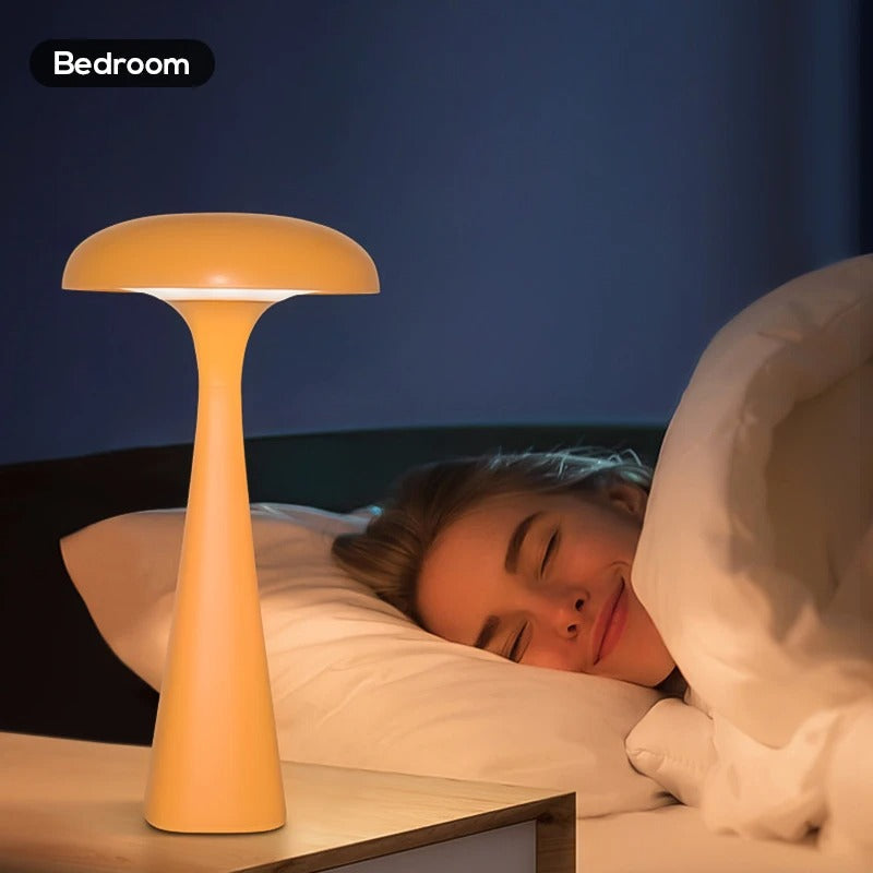 Jellyfish Elegance - USB Rechargeable Touch Lamp 2