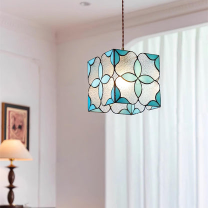 Royaleva Jewel Pendant Lamp – Stained Glass Elegance