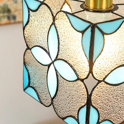 Royaleva Jewel Pendant Lamp – Stained Glass Elegance