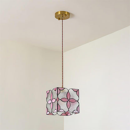 Royaleva Jewel Pendant Lamp – Stained Glass Elegance