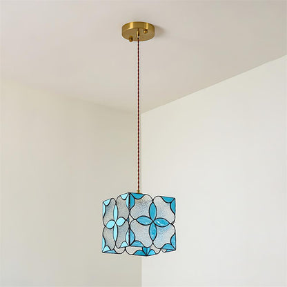Royaleva Jewel Pendant Lamp – Stained Glass Elegance