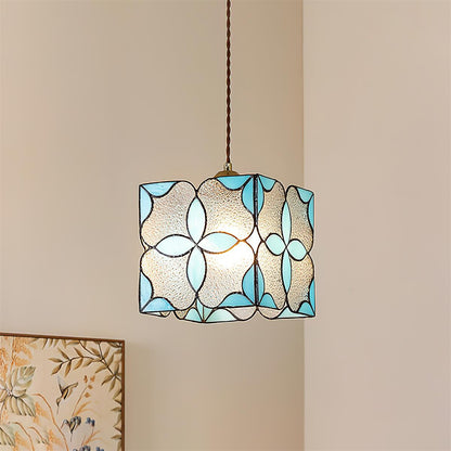 Royaleva Jewel Pendant Lamp – Stained Glass Elegance