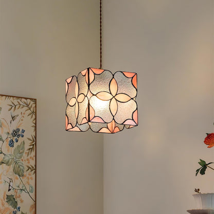 Royaleva Jewel Pendant Lamp – Stained Glass Elegance