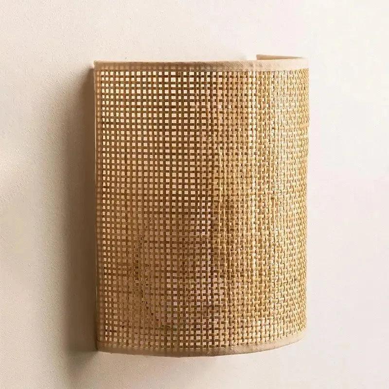 Jody Rattan Wall Lamp 0