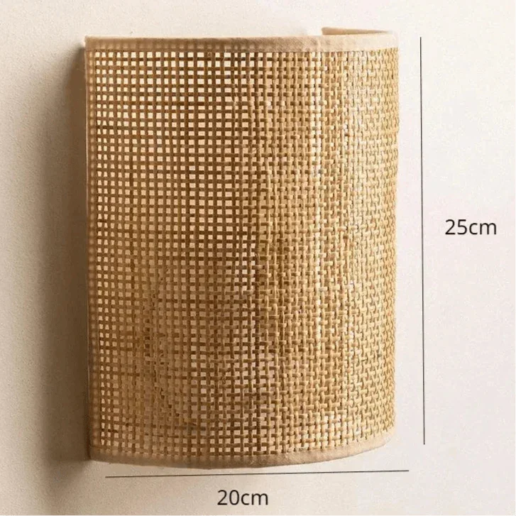 Jody Rattan Wall Lamp 3