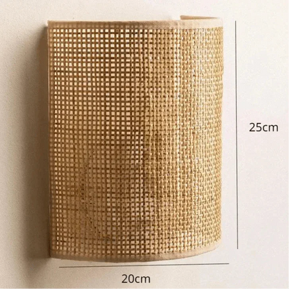 Jody Rattan Wall Lamp 3