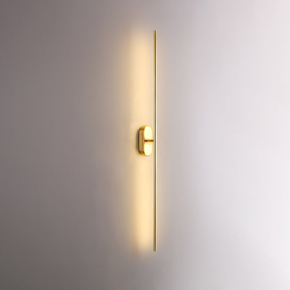 Jorin - Metal Wall Light in the Shape of a Stick with Integrated LED Light – Minimalist Design 11