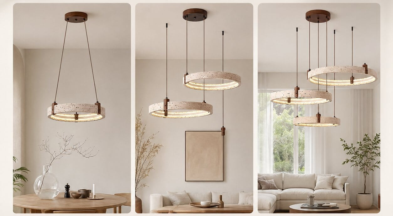 Joy Modern Natural Stone Chandelier 5