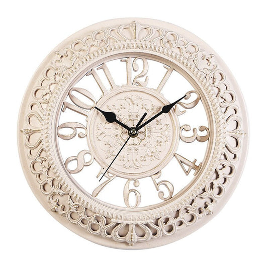 RoyaleGlow Antique Elegance Wall Clock in Four Colors