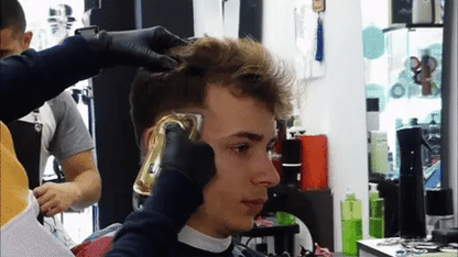 RoyaleGlow Professional Hair Clippers for Men Gold Set