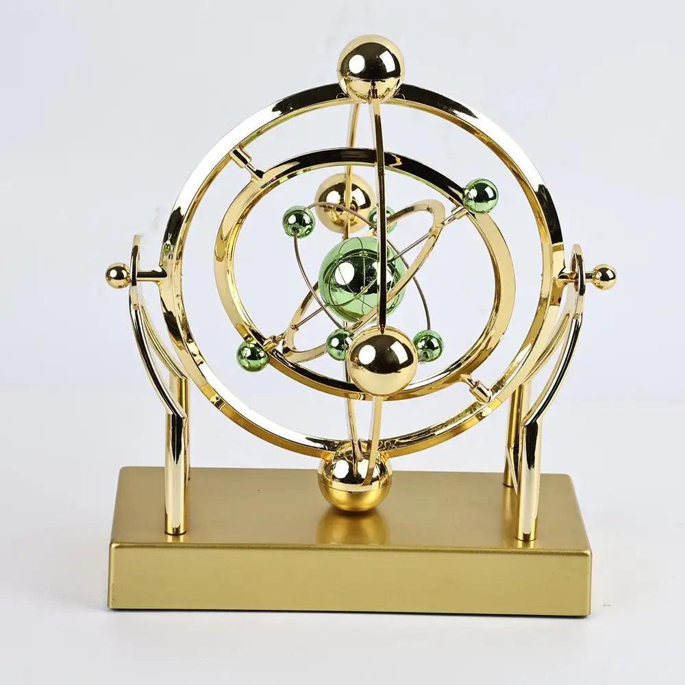 RoyaleGlow Celestial Orbit Perpetual Motion Desk Toy - Kinetic Art Sculpture-Royale Basic