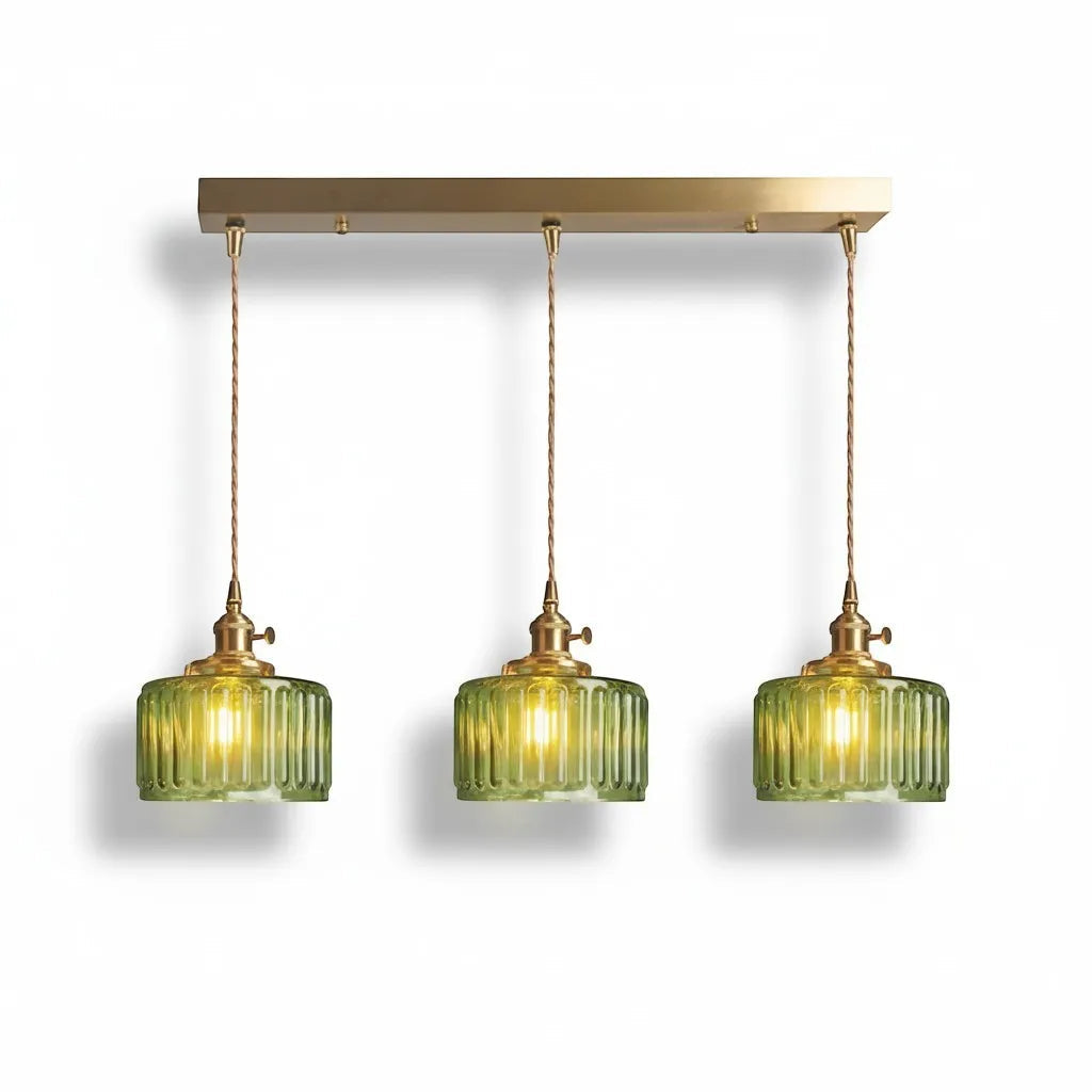 Kitchen Pendant Lamp | Vintage Glass Design 7