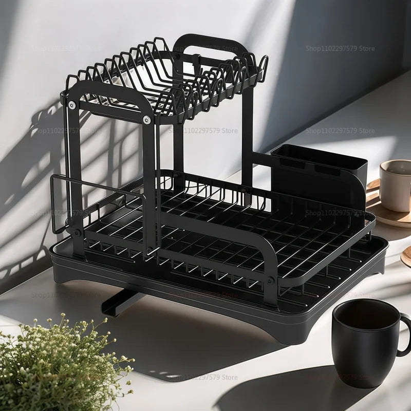 LuxRoyale Kitchen Utensil & Chopping Board Rack – Multi-Layer Storage ...