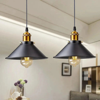 Kveld Retro Iron Pendant Lamp for Loft Spaces 0