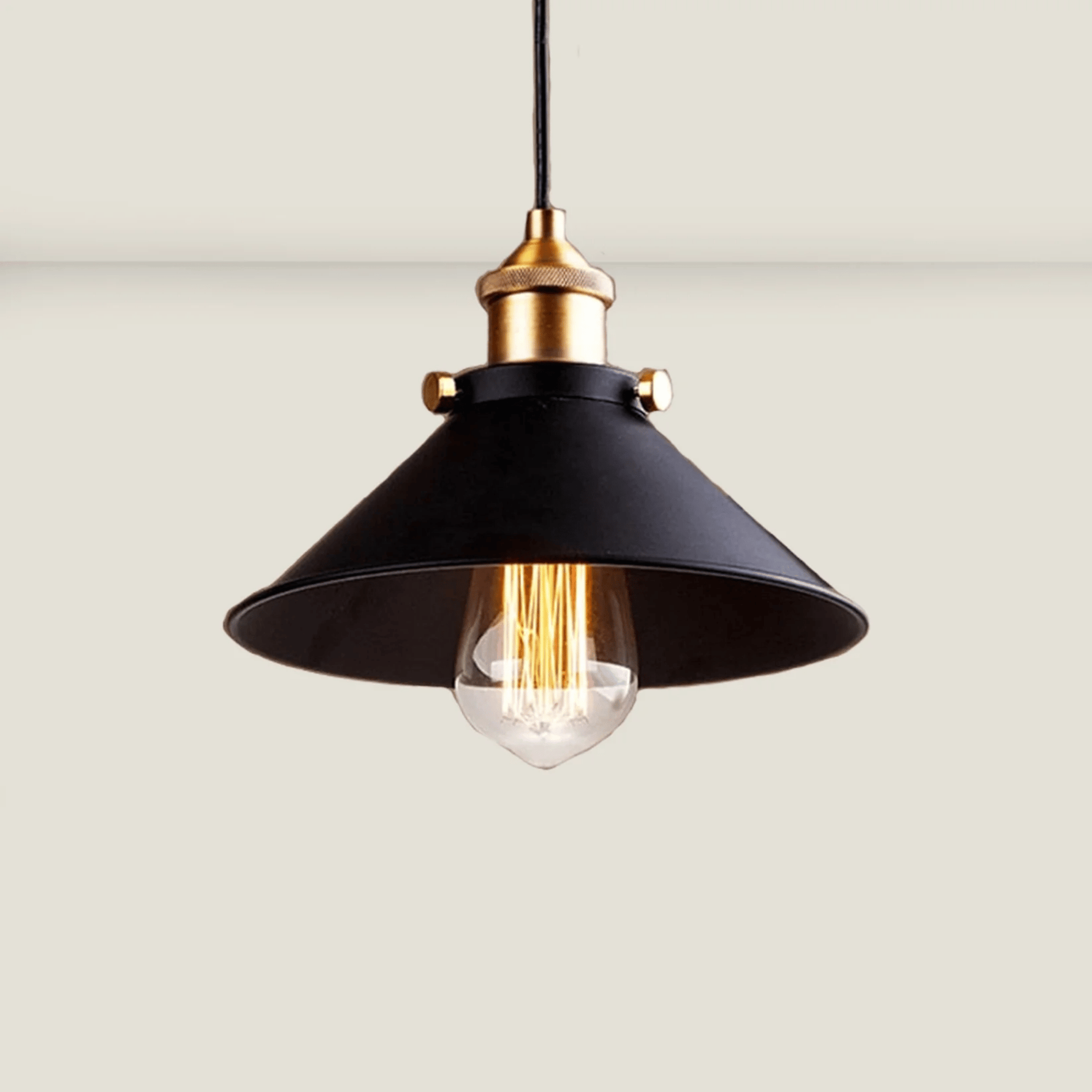 Kveld Retro Iron Pendant Lamp for Loft Spaces 4