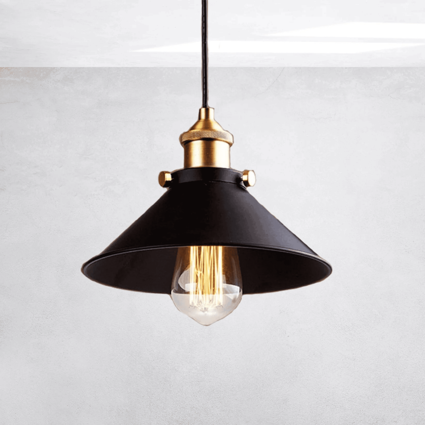 Kveld Retro Iron Pendant Lamp for Loft Spaces 5