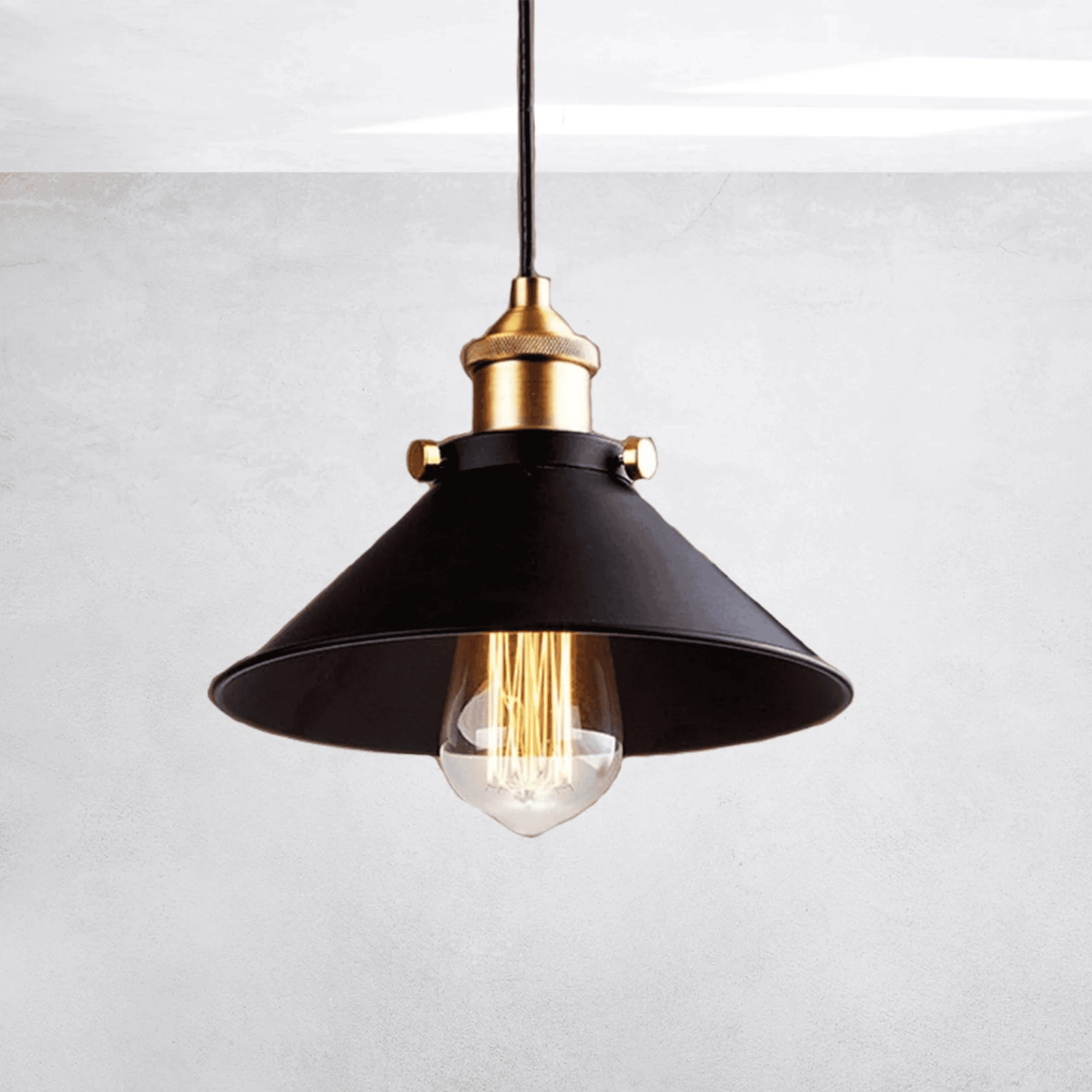 Kveld Retro Iron Pendant Lamp for Loft Spaces 5
