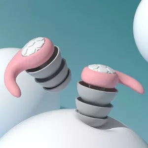 Luxora Silicone Noise-Canceling Earplugs for Peaceful Sleep