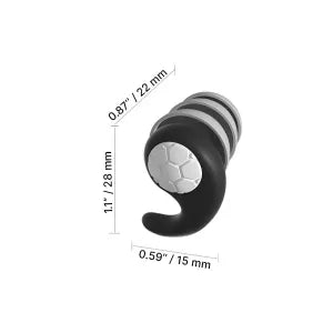 Luxora Silicone Noise-Canceling Earplugs for Peaceful Sleep