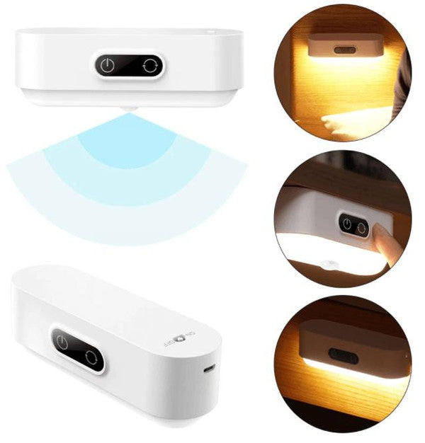 Royaleva LED Motion Detector Nightlight - Rechargeable, Magnetic Design