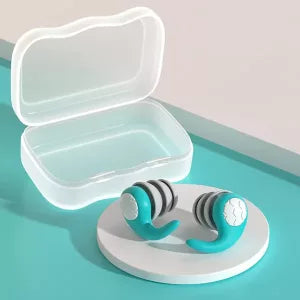 Luxora Silicone Noise-Canceling Earplugs for Peaceful Sleep