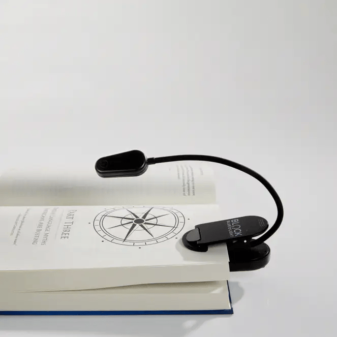 Luxora LED Book Light with Flexible Gooseneck and USB Rechargeable