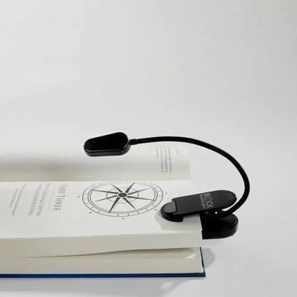 Luxora LED Book Light with Flexible Gooseneck and USB Rechargeable