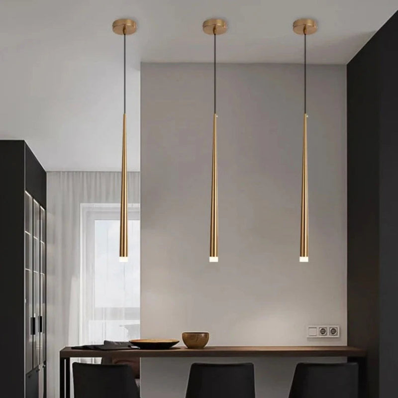LED Pendant Light Integrated 15W LED, 3000K Warm White, Adjustable Cord 2