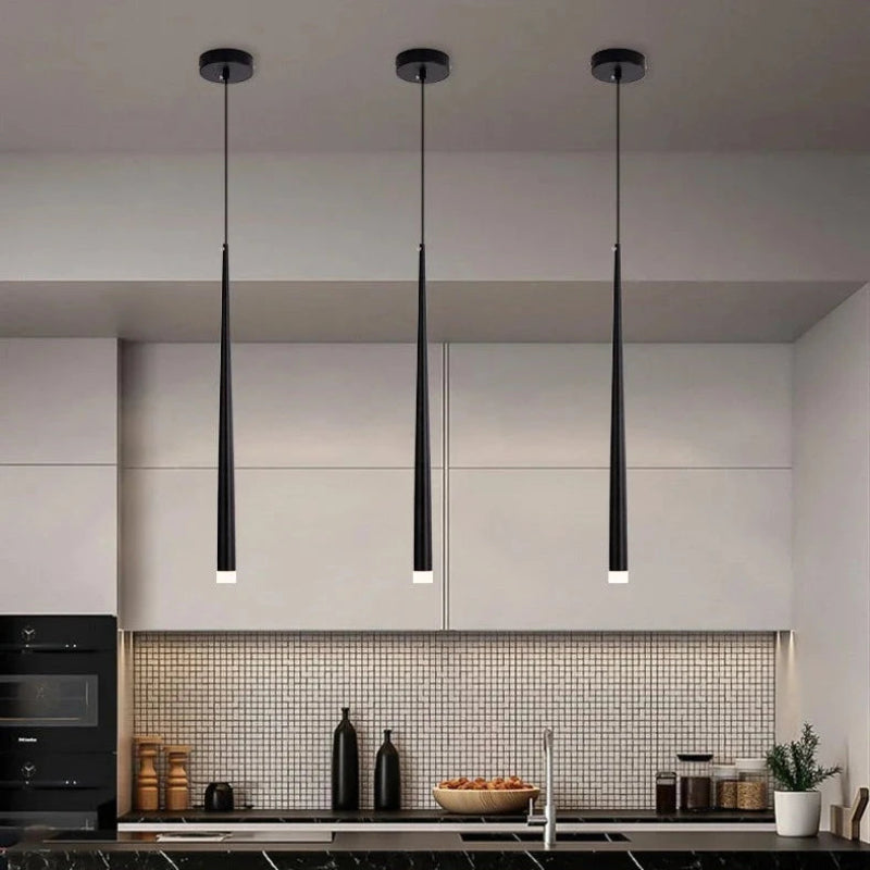 LED Pendant Light Integrated 15W LED, 3000K Warm White, Adjustable Cord 3