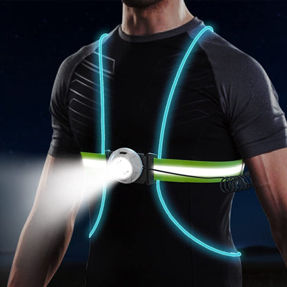 LED Safety Vest for Running - ReflectSafe 1