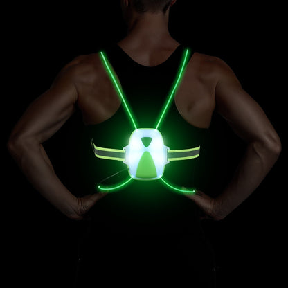 LED Safety Vest for Running - ReflectSafe 4