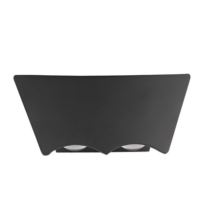 LED Up and Down Lights Waterproof Black Modern Sconce Wall Washer Light 6