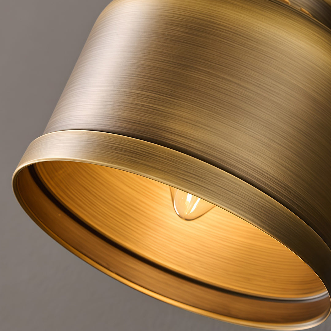 LED Wall Light Lamp American Retro Solid Brass Lamp 8