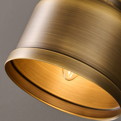 LED Wall Light Lamp American Retro Solid Brass Lamp 8