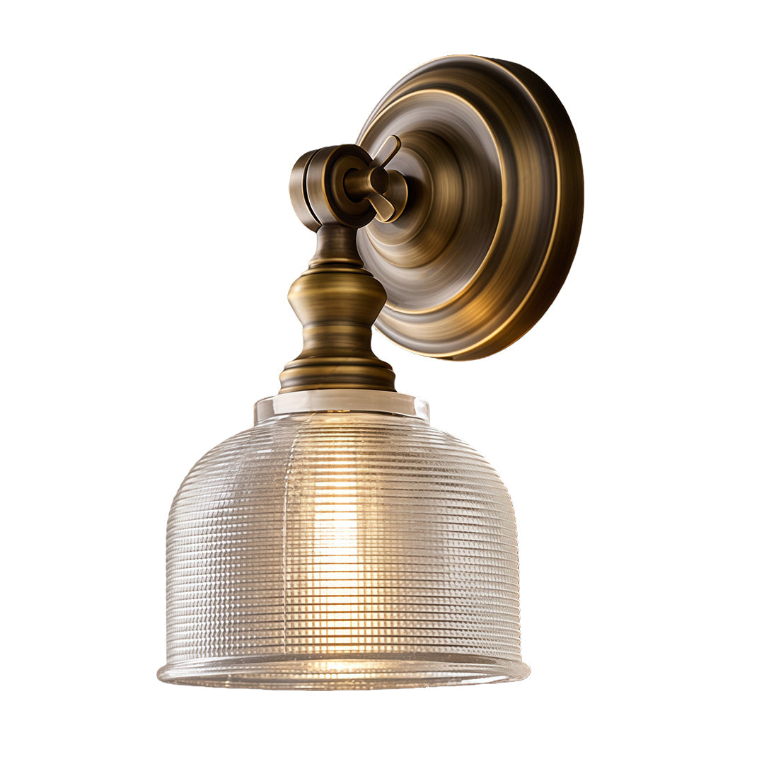 LED Wall Light Lamp American Retro Solid Brass Lamp 9