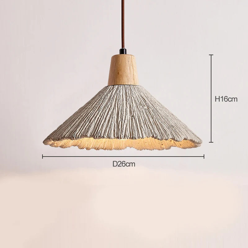 LUXELY designer bedroom travertine pendant light 0