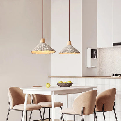 LUXELY designer bedroom travertine pendant light 3